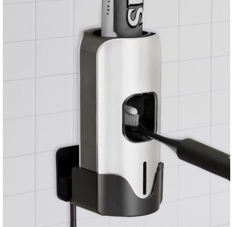 데이홈 자동센서 3단 치약 디스펜서, 1개