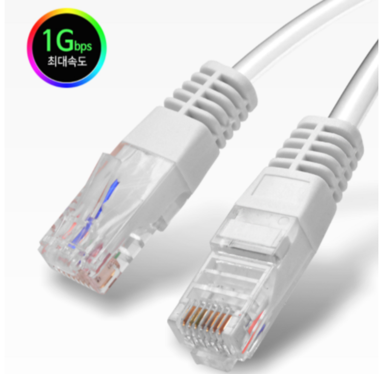 고급형 랜케이블 랜선 CAT.6 기기비트 인터넷 이더넷 Lan Cable UTP 2m 3m 5m 10m 15m 20m, 2m, 1개