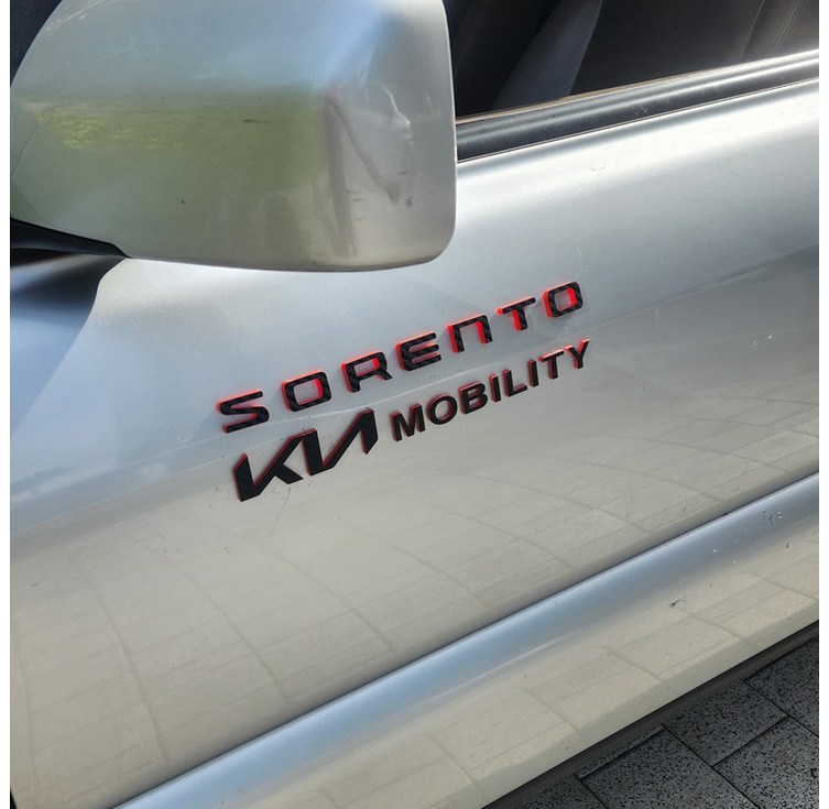 기아 소랜토 레터링 엠블럼, 소랜토레터링