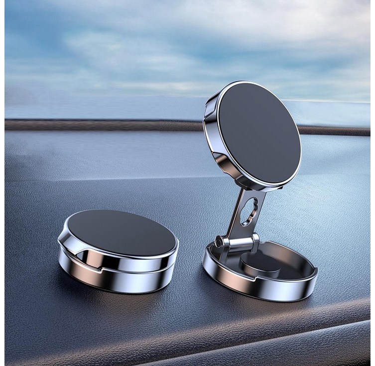 laderive 자동차 핸드폰 거치대 720도 접이식 차량 휴대폰 마그네틱 거치대