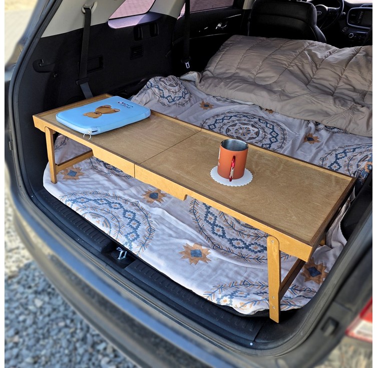 캠핑 차박테이블 접이식 우드 간이 테이블