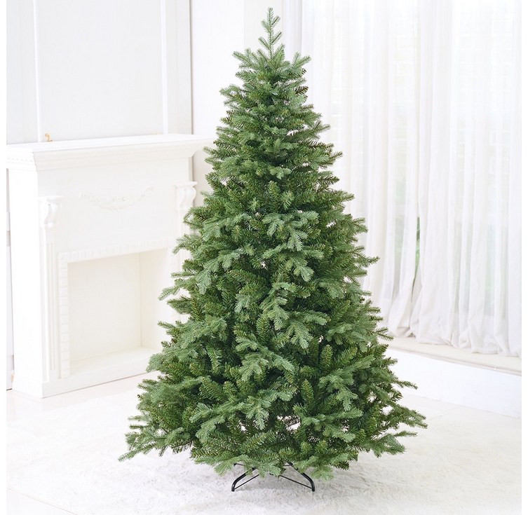 연필트리 크리스마스트리 전나무 PE 무장식트리 지네전구 벨벳오너먼트