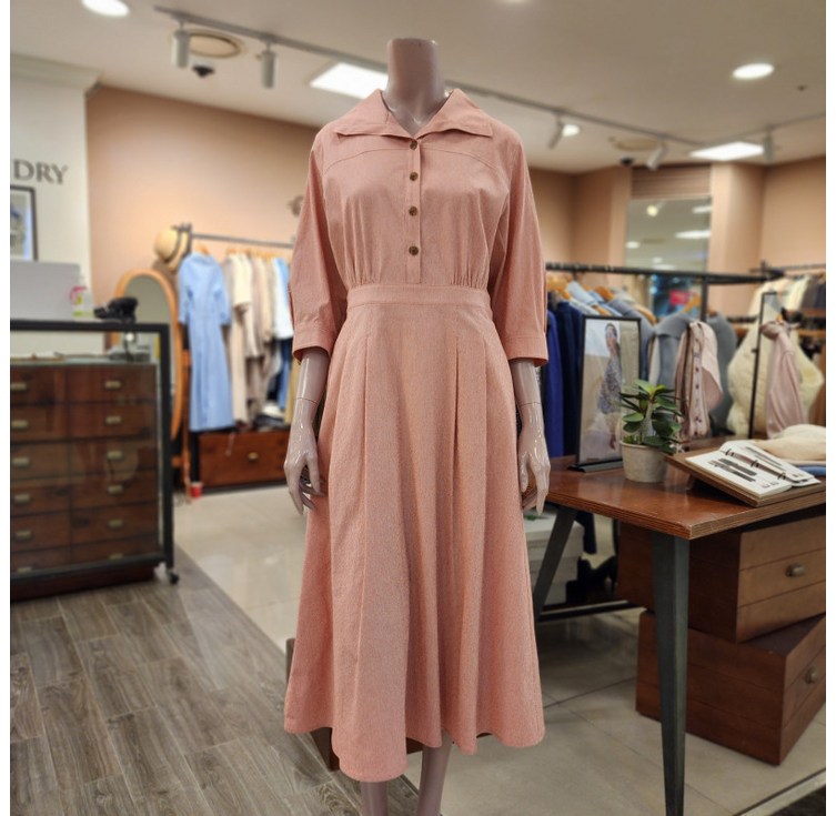 BCBG 올앤선드리 아스티ST OP 원피스 A4M3O604 22 PINK