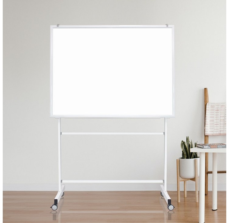 토탈하얀칠판 일반화이트보드스탠드세트 화이트우드 화이트보드, 화이트우드