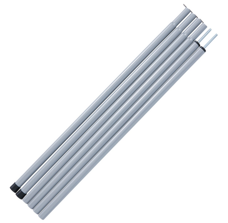 MOON LENCE 타프 폴대 모든 텐트 타입 적용 폴대 타프폴대 세트 타프 그늘막 폴 스크린 타프쉘 텐트폴대 3단 연결지름 16mm 최대 150cm 분할식 방풍 휴대용 스틱 강, 1개