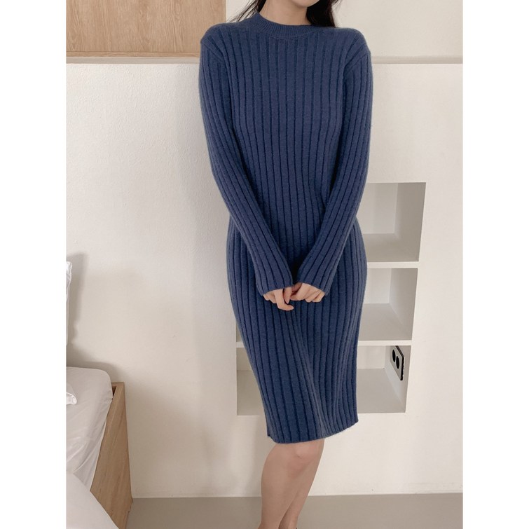시선라운지 여성 베일리 소프트 니트 원피스 하객룩 링클프리 봄 가을 시선라운지 여성 베일리 소프트 니트 원피스 하객룩 링클프리 봄 가을