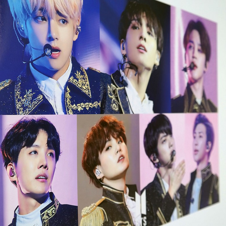 BTS 2019 Poster 12 sheets & Sticker high quality - Korea ...